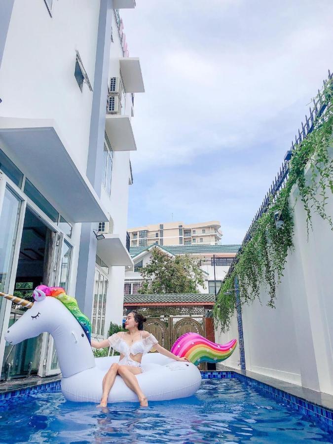 T-Maison Boutique Villa, With Pool, Karaoke, Billiards, Near Beach, ブンタオ エクステリア 写真